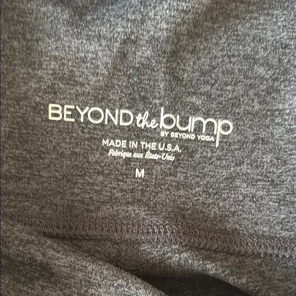 Beyond the Bump Charcoal Leggings - Picture 2 of 2